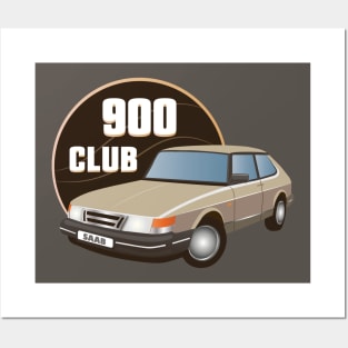 Saab 900 Club Posters and Art